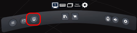 Desktop+ の操作ボタン